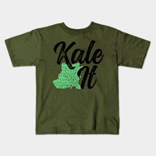 "Kale It" Organic Veggie Pride! Kids T-Shirt